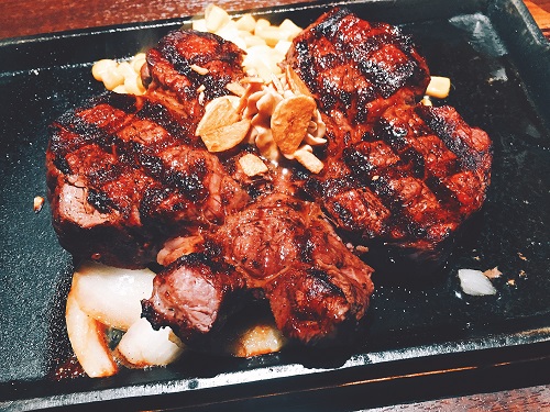 いきなりステーキのヒレ300g拡大写真