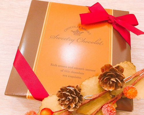 芥川製菓のショコラアソート外装写真