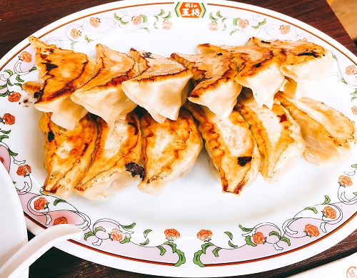 餃子の王将の餃子写真