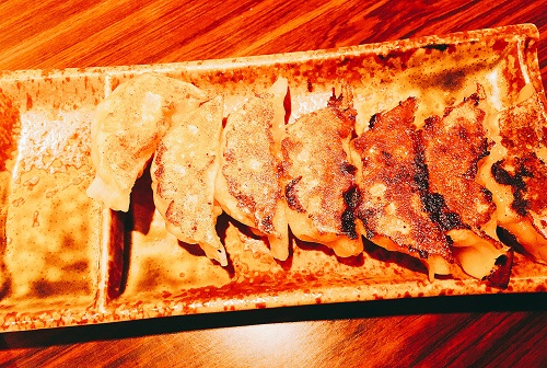 四川拉麺の餃子