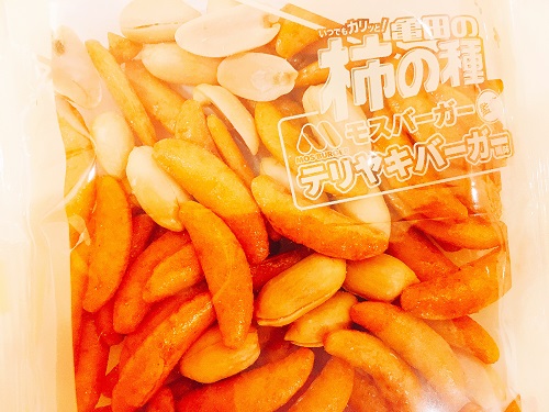 柿の種テリヤキバーガー味の中身