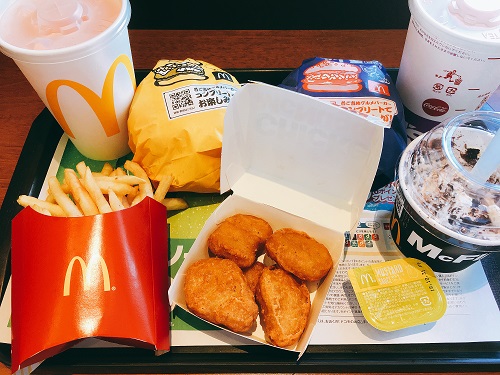 マックのご当地グルメバーガーのセット
