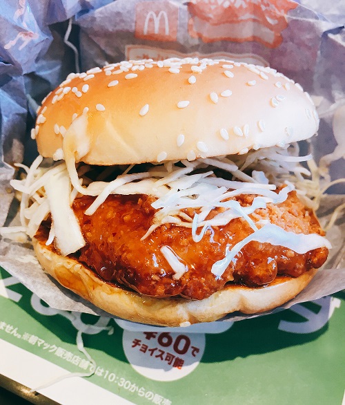 マックのチキン南蛮バーガー