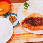 あっ!そうだ今日は「肉」にしよう♬三福亭さんのトンカツ定食