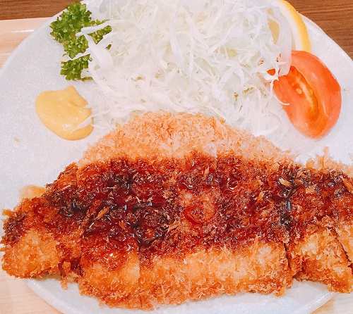 三福亭のとんかつ定食 拡大写真