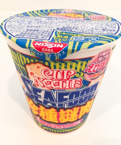 日清カップヌードル ガーリックシュリンプ味の外装