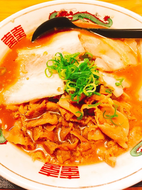 熱烈タンタン麺一番亭の肉バカ醤油ラーメン