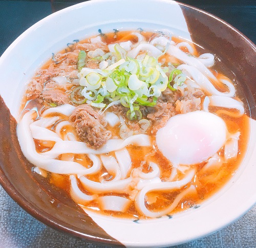 きしめん住よしの牛肉きしめん