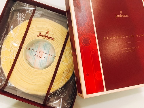 ユーハイムのバウムクーヘン 外装