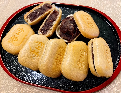 空也のもなかの餡子