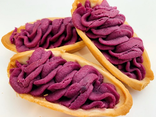 インスタ映え抜群の沖縄土産と言えば 紅芋タルトだよね Safety Gourment
