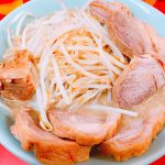 盛り盛り感が半端ない!ラーメン二郎さんのぶたダブル☆