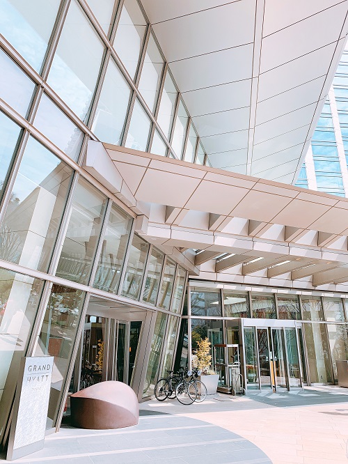 グランド ハイアット東京のエントランス