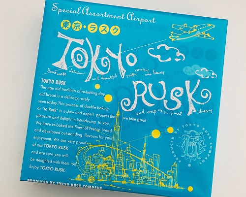 東京ラスクの包装紙