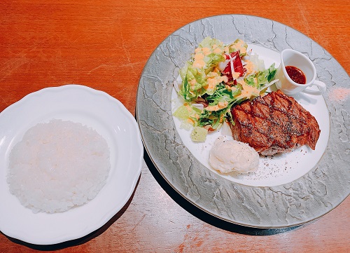 格之進Fの熟成肉ステーキ150gセット