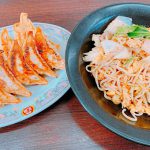 もっちり卵麺に散りばめられた豚肉たちが最高!餃子の王将の極王焼そば