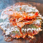 コッテリした味がクセになる♬ ニュー白馬のお好み焼!