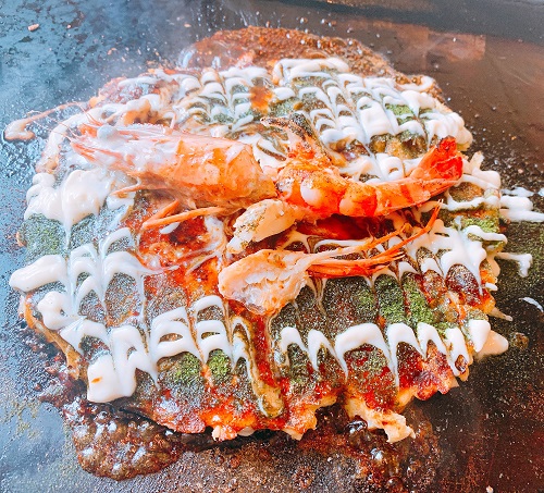 ニュー白馬のシーフードミックス焼き