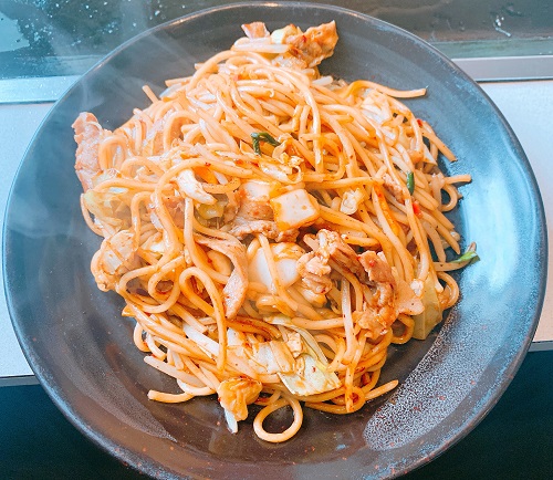 ニュー白馬のキムチ豚そば