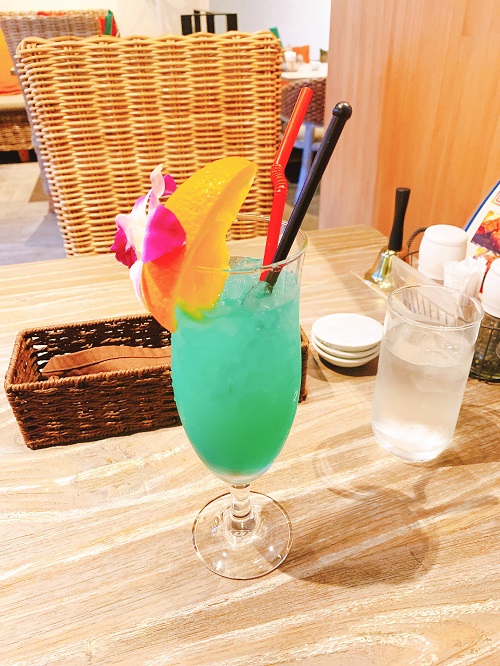 Pauhana(パウハナ)鴻池店のブルーハワイ
