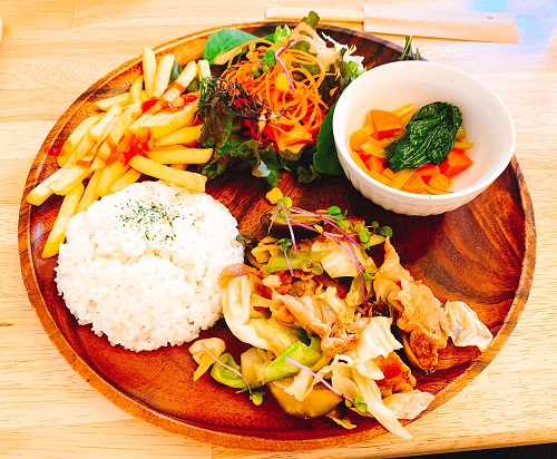 カフェカフスの日替わりランチ