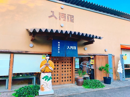 入河屋の入り口