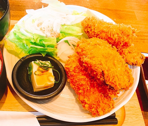 広島かき酒場 MOMIJIのカキフライ定食