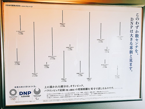 新幹線で見付けた広告