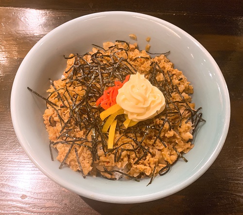 くりやん肉丼とマヨネーズ