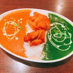 ルーの量が半端ない!インド料理の定番☆カレーを2種盛りで食らう!!