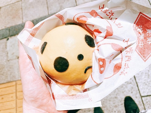 中華街 老維新 肉パンダまん