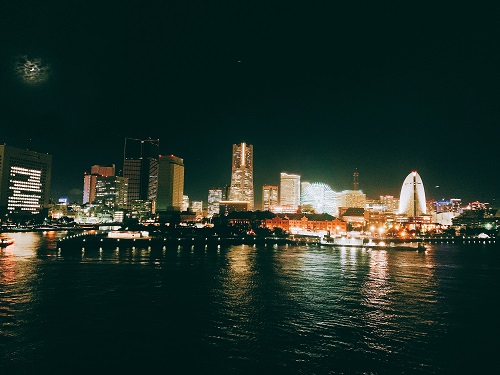 大さん橋からの夜景