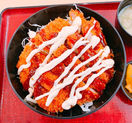 淡路SA ダブルソースカツめし