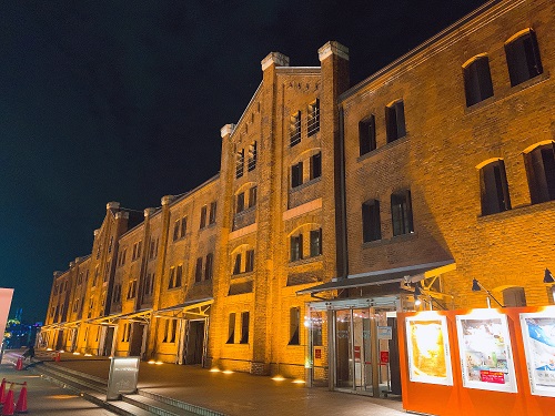 赤レンガ倉庫の夜景