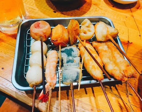 どんがらがっしゃんの串揚げオススメ7本セット