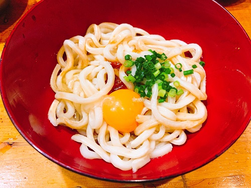 どんがらがっしゃんの玉たまうどん(冷)