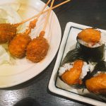 名古屋名物が詰まった!こんなコンビはいかが?世界の山ちゃん☆みそうずら玉子フライと海老天むす