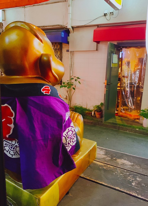 新宿ゴールデン街 どんがらがっしゃんのビリケンさん