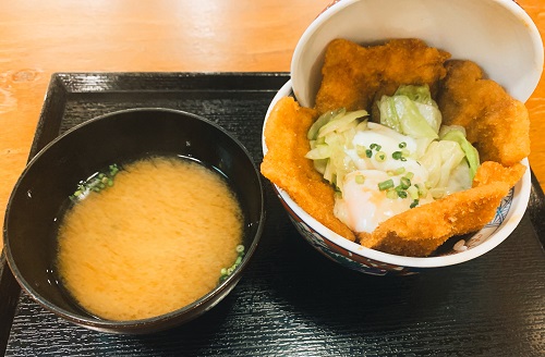 串だおれ 渋谷桜丘店の噂のソースバラカツ丼