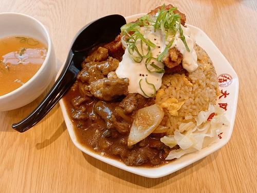 大阪王将 ゴールデンカリー炒飯