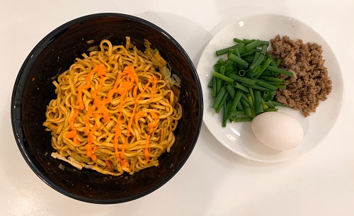 蒙古タンメン中本の辛旨焼きそば アレンジ具材