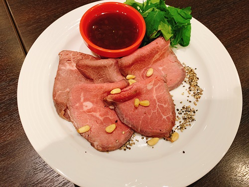 アーバンホテル南草津 Lavenderのローストビーフ