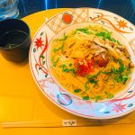 京都でパスタ?絶対!美味いやつw「3種のきのこと雲丹といくらの白醤油仕立て」