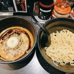 つけ麺!初体験☆地獄の担担麺 天竜さんの天竜つけ麺 with 炙りチーズマヨ!