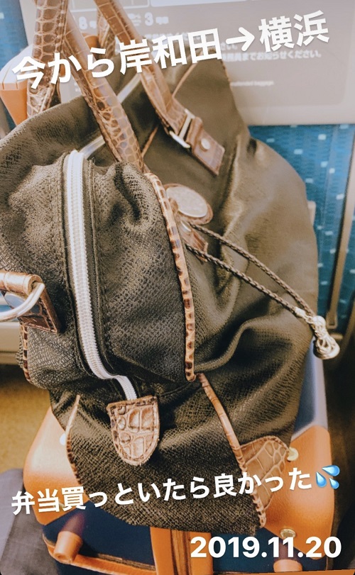 岸和田から横浜に移動