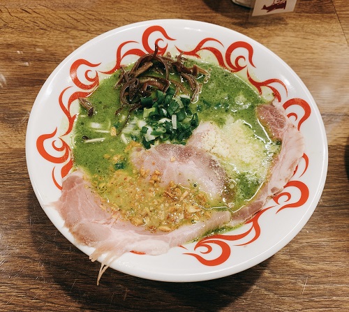 麺ゃ！サンポルコの緑ポルコ