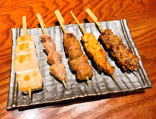 じゅわっちの串焼盛合せ