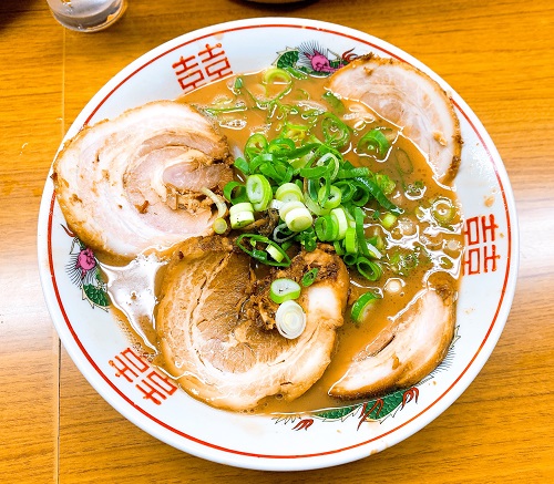 ラーメン東大 応神店のチャーシュー麺