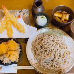 隠れ家的な名店「手打ちそば 庵」さんの味三昧とエビ天たきこみごはん☆