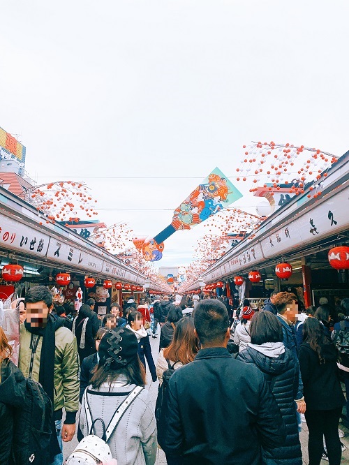 浅草寺 仲見世通り